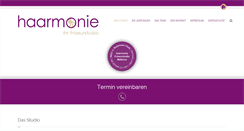 Desktop Screenshot of haar-monie.de